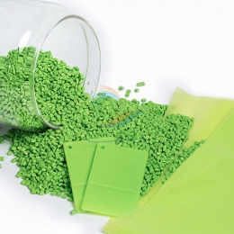 HẠT NHỰA MÀU XANH LÁ